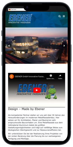 EBENER_iOS-Startseite